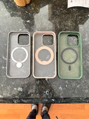 3 MagSafe-Compatible Clear Phone Case for iPhone 16 pro